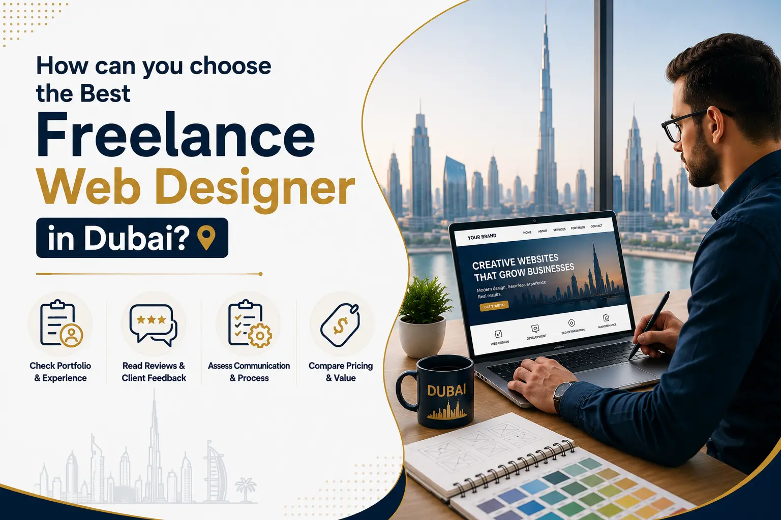 How can you choose the best freelance web designer in Dubai